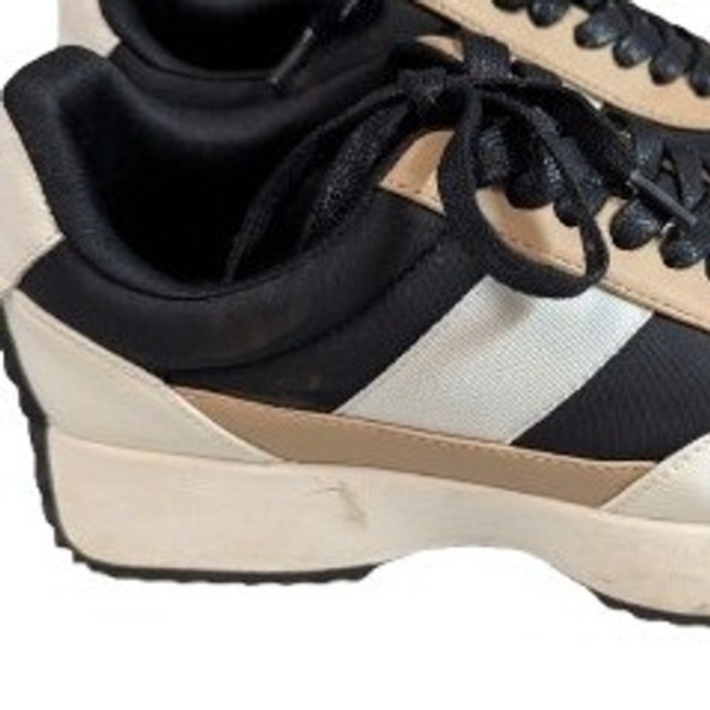 Dolce Vita Women's Black Tan White Chunky Sole Sneakers Athletic Shoe Size 6.5 - Picture 8 of 8